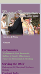 Mobile Screenshot of capitalceremonies.com
